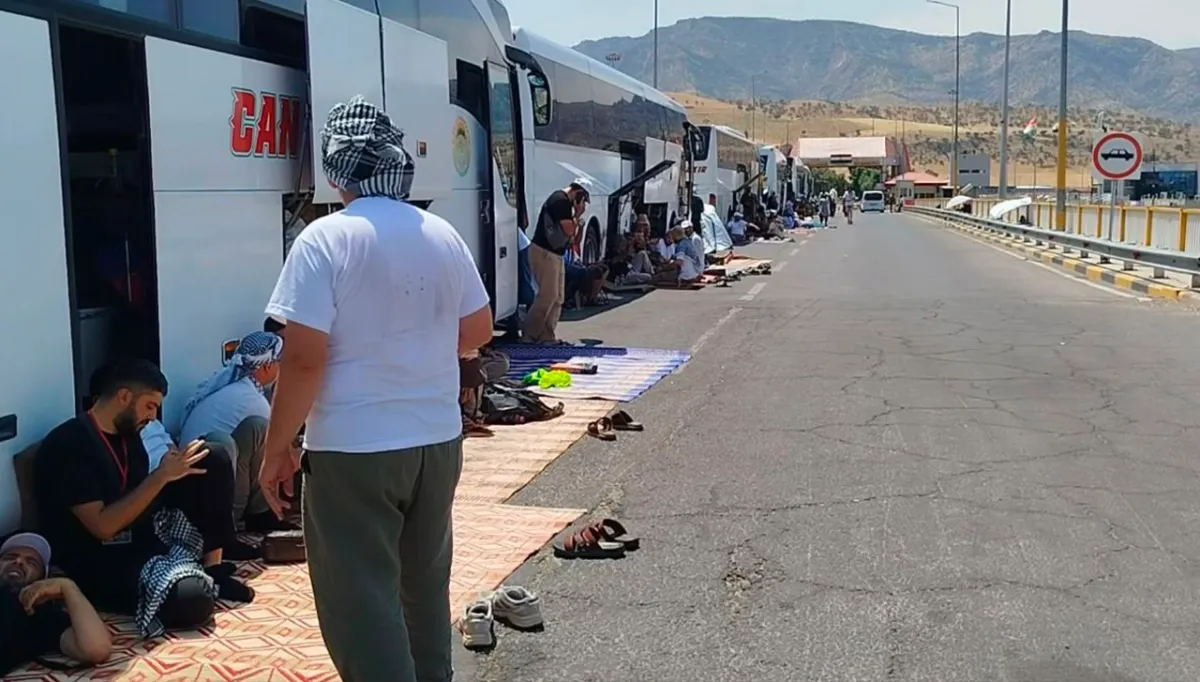 Filistin Konvoyu, Irak'ın İbrahim Halil Sınır Kapısı'nda!