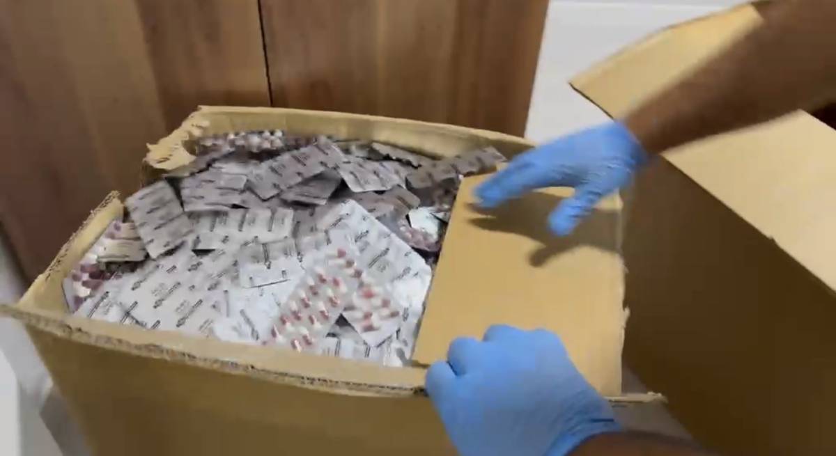 Yatağın altından 46 bin uyuşturucu hap çıktı!
