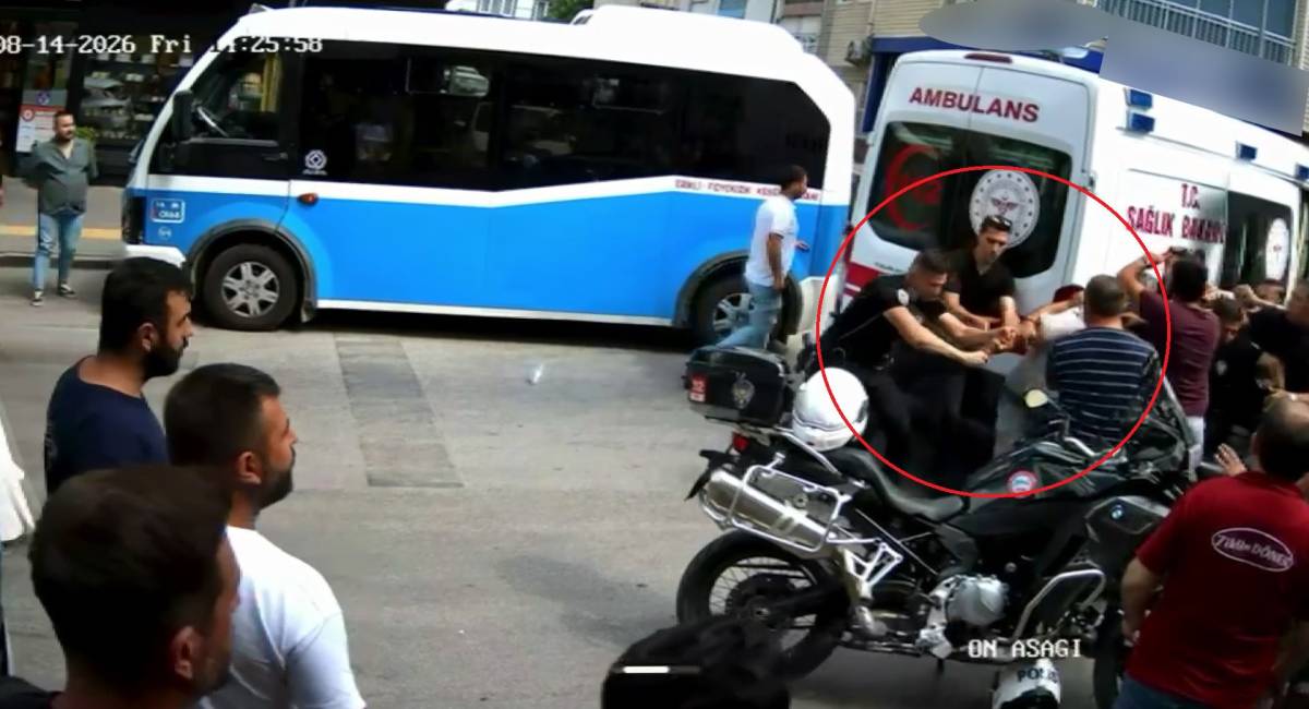 Polis bıçağı elinden aldı: Faciayı önledi!