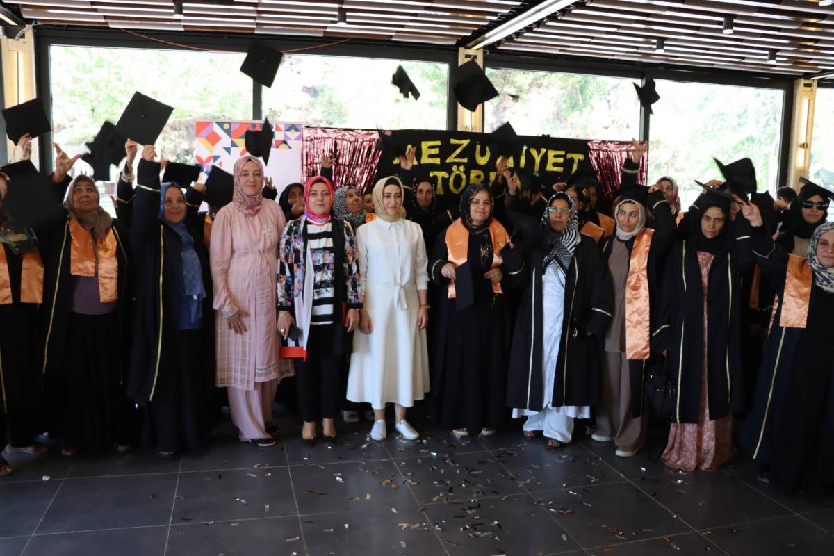 Kadınların Azmi Mezuniyetle Taçlandı!