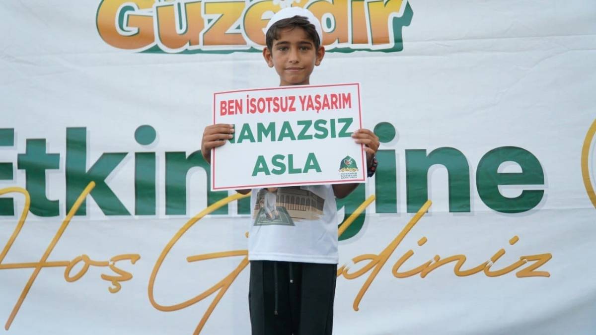 Şanlıurfa'da 'Hayat Namazla Güzeldir' final programı düzenlendi!