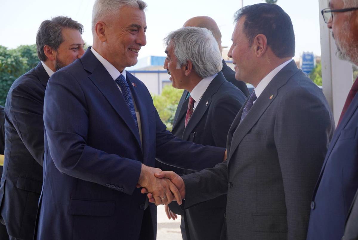 ŞUTSO Başkanı Yetim Halep’teki OSB’de incelemelerde bulundu!