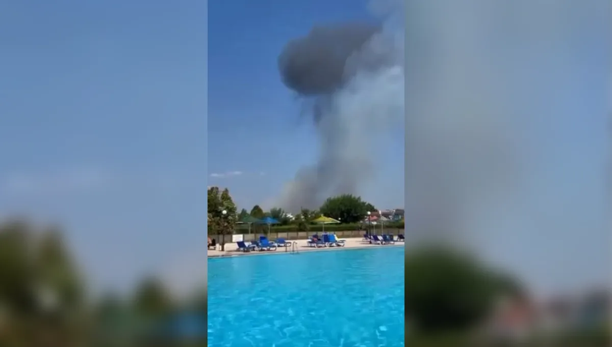 Yalova'da eğitim uçağı düştü!