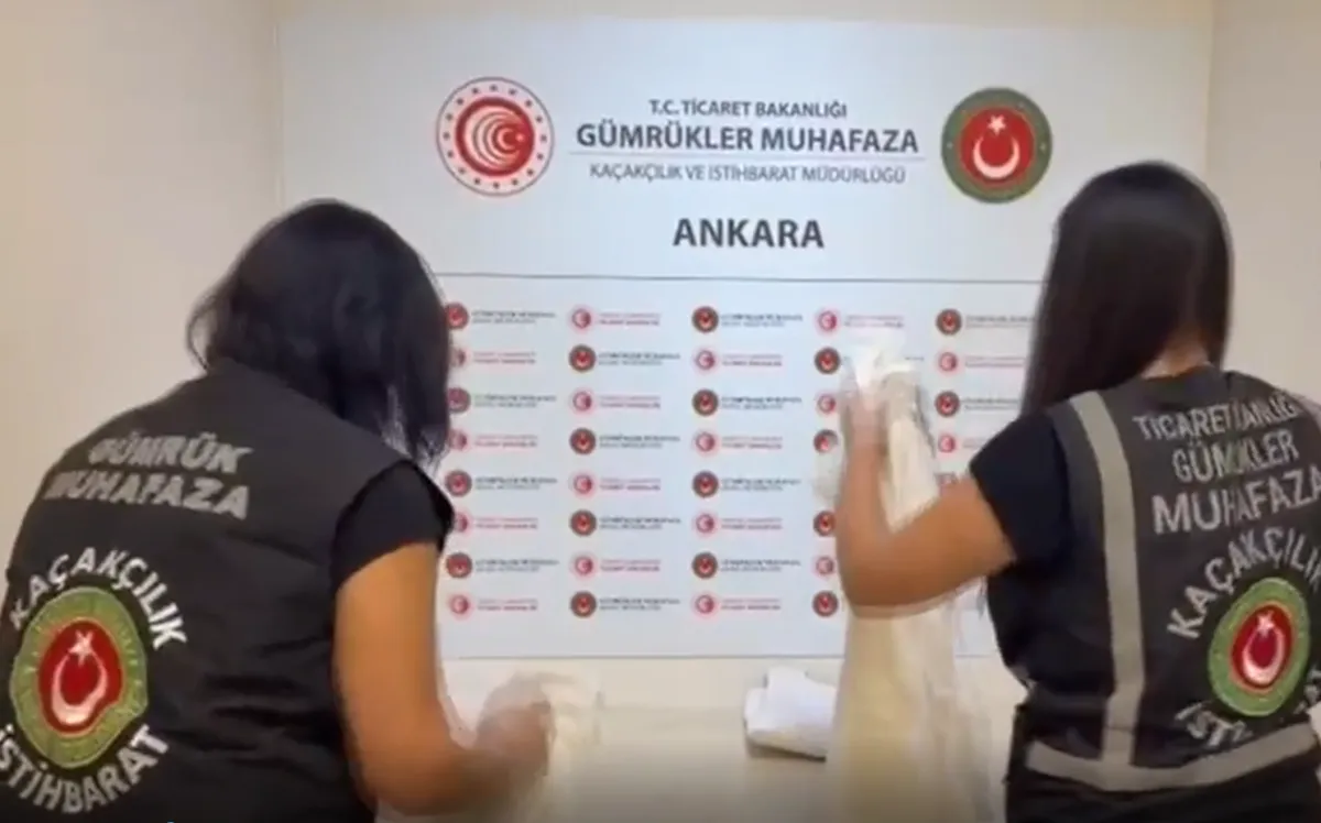 Gümrük Muhafaza ekiplerinden dev uyuşturucu operasyonu!