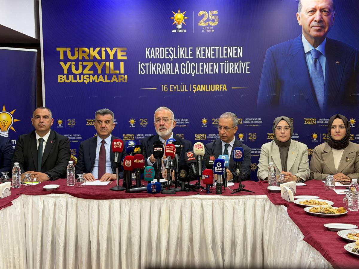 AK Parti Grup Başkanvekili Yenişehirlioğlu Urfa’da gündemi değerlendirdi