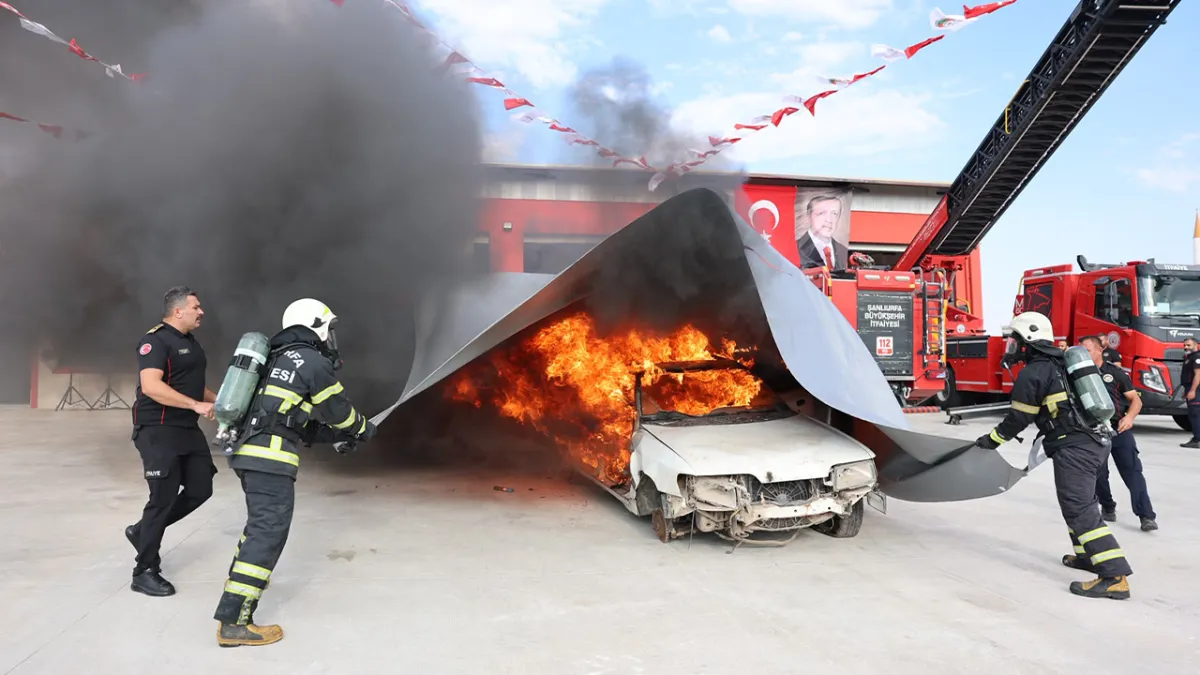 Urfa’da yeni itfaiye istasyonu hizmete açıldı!