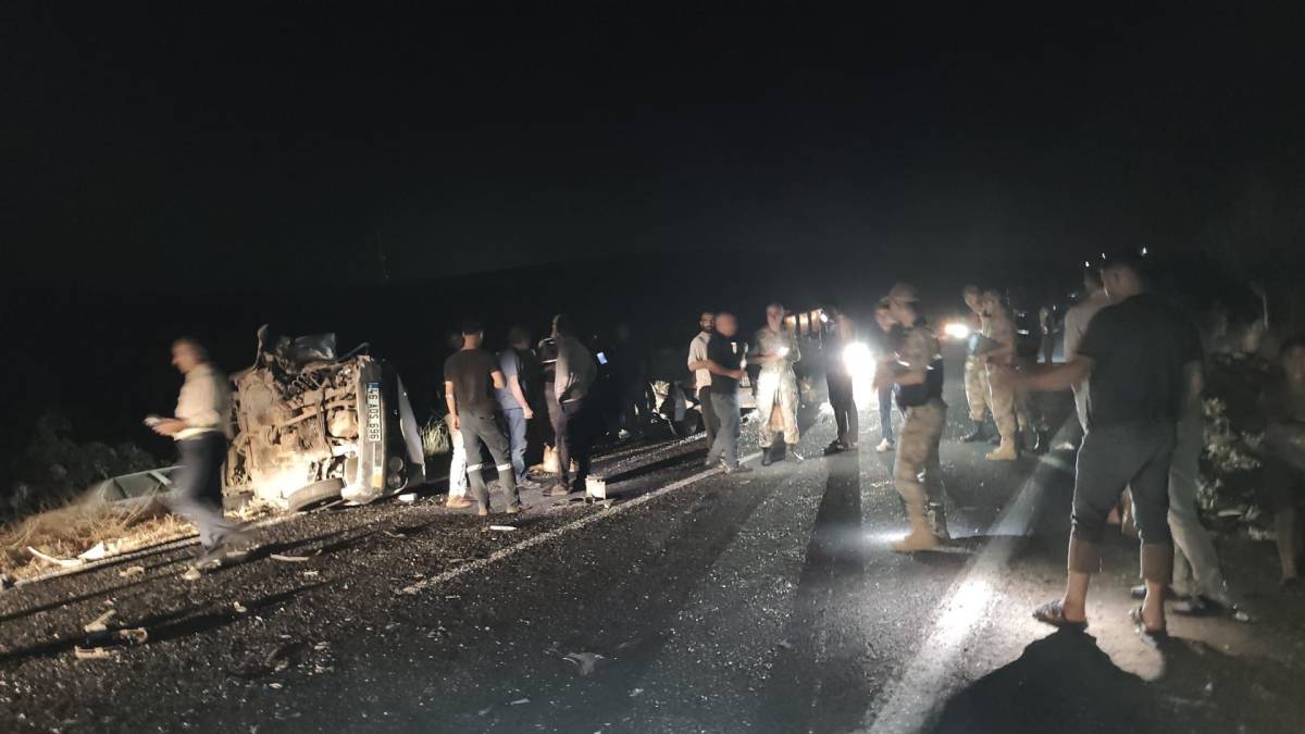 Urfa'da zincirleme trafik kazası: Yaralılar var!