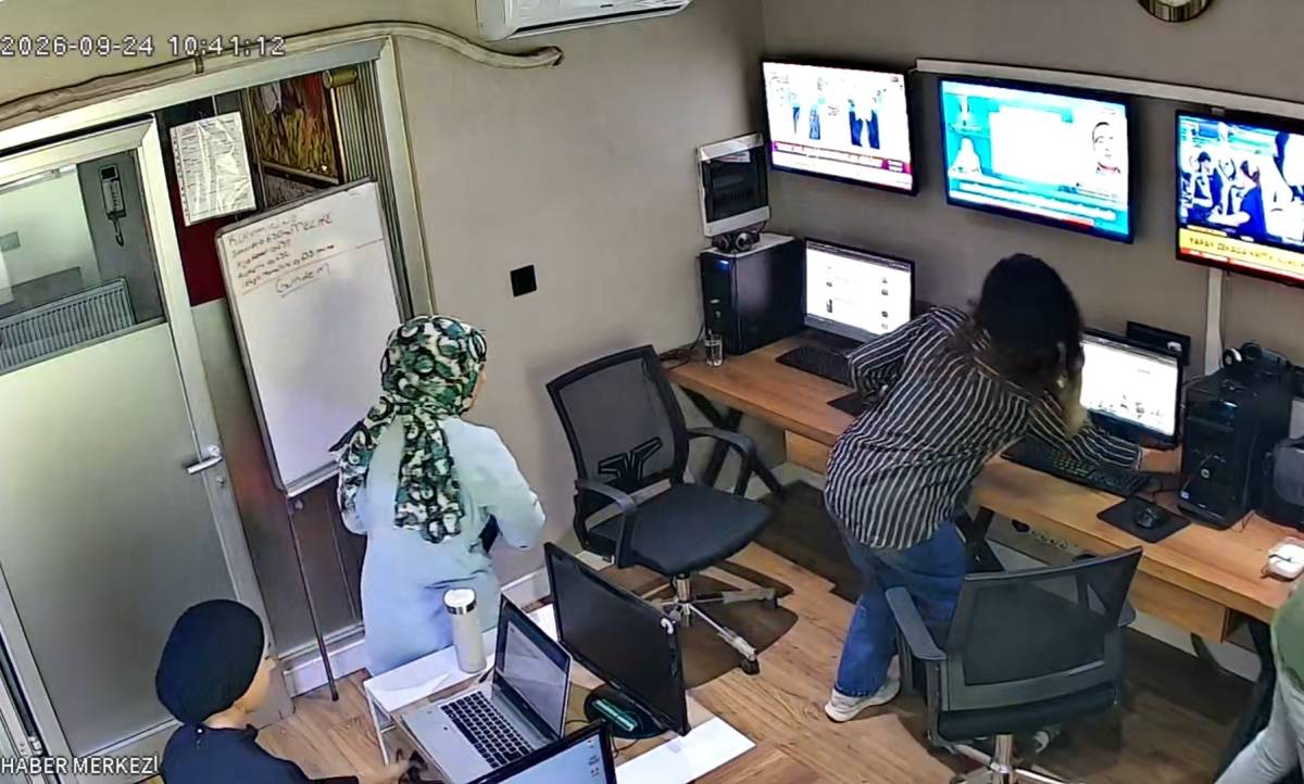 Ruha TV ve Urfa Haber'de deprem anı!