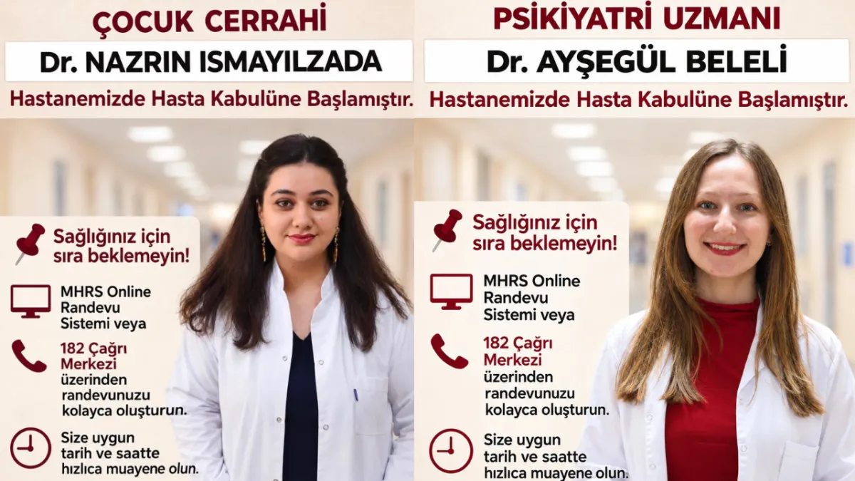 Şanlıurfa’da 2 doktor hasta kabulüne başladı