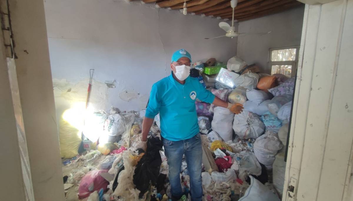 Urfa'da kötü koku ihbarı: 8 kamyon çöp çıktı!