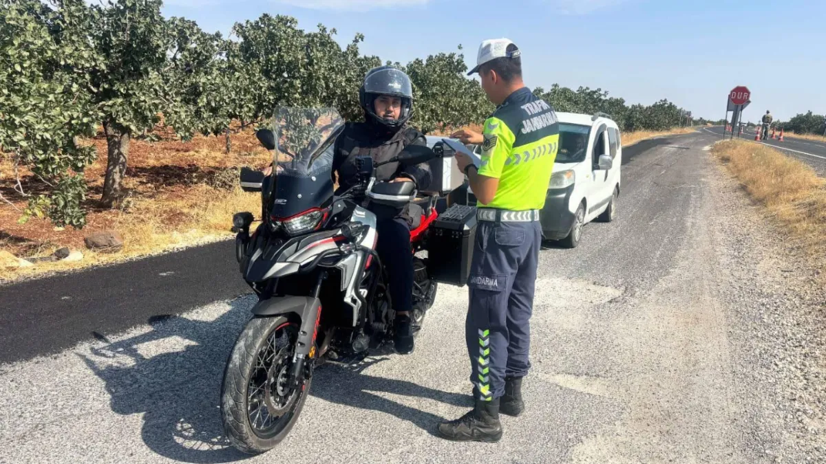 Şanlıurfa’da Jandarmadan denetim