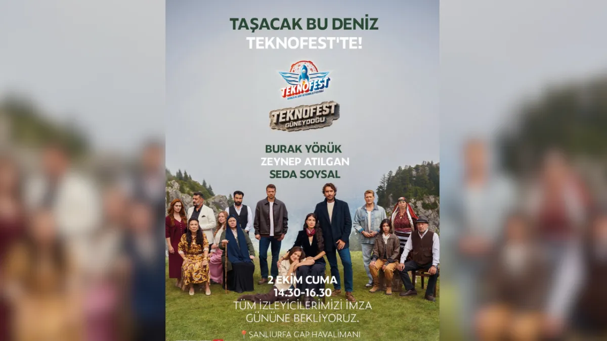 Taşacak Bu Deniz oyuncuları Şanlıurfa’ya geliyor