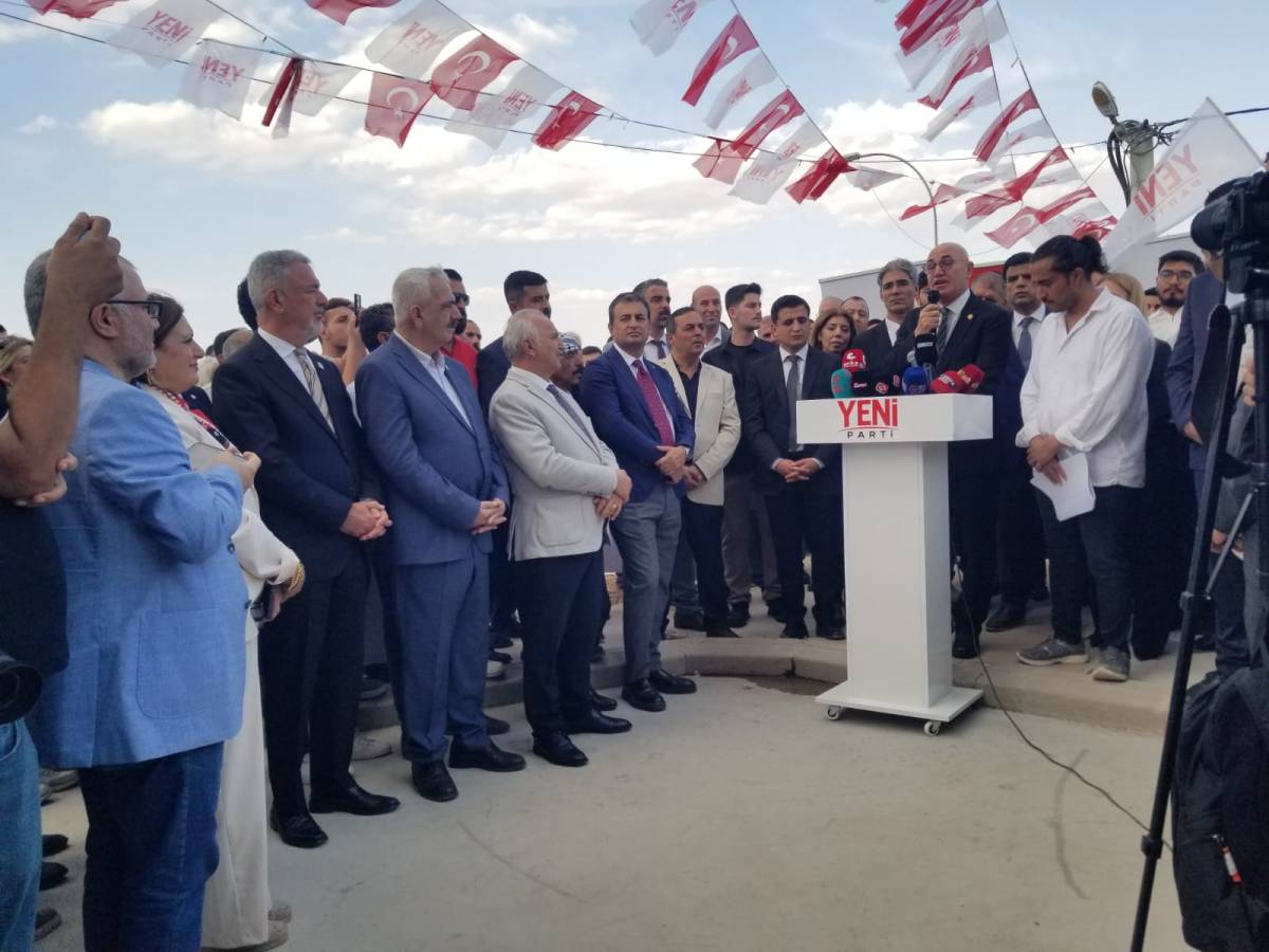 Şanlıurfa’da Yeni Parti’nin İl Başkanlığı açılışında iktidar mesajı