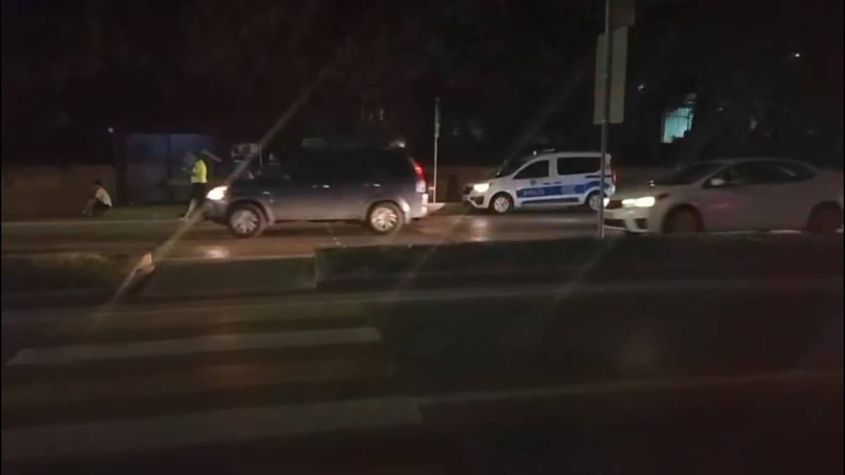 Yaya geçidinde feci kaza!