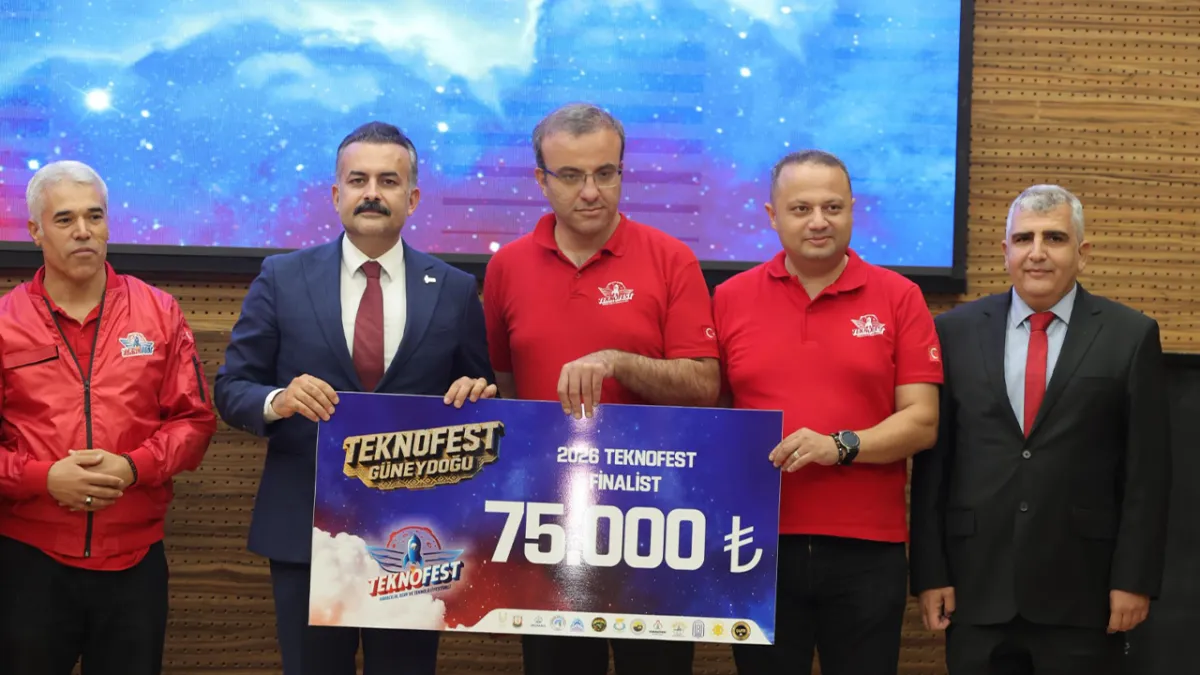 TEKNOFEST Güneydoğu’da dereceye giren takımlara ödülleri verildi!