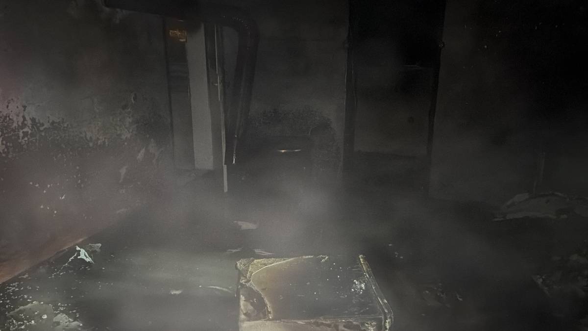 Sobayı yakmak isterken evi yaktı!