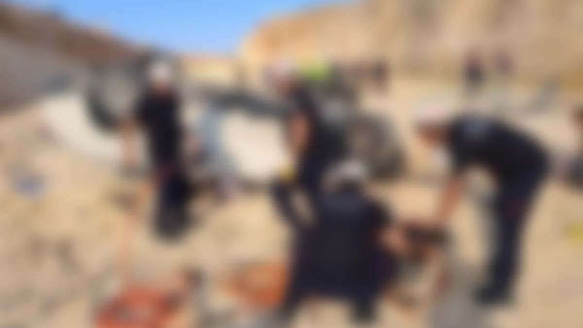 Urfa'da otomobil metrelerce yükseklikten düştü: Ölü var!
