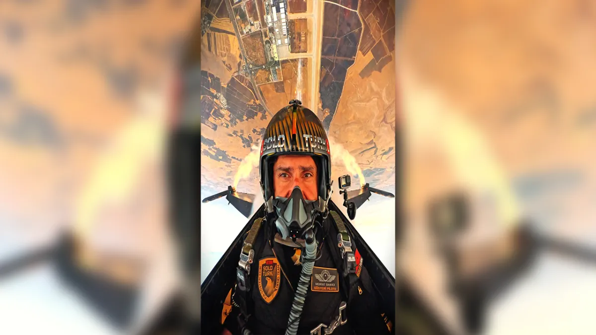 SOLOTÜRK'ün TEKNOFEST gösterisi kokpit kamerasında