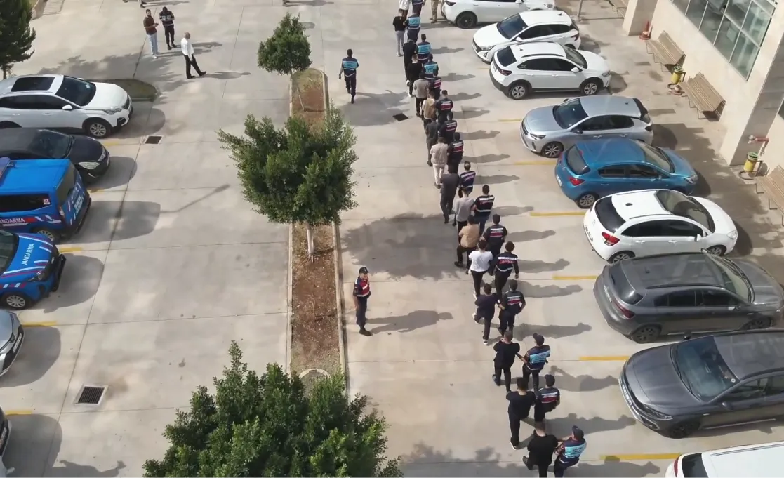Şanlıurfa dahil 9 ilde dev operasyon: 123 şüpheli yakalandı
