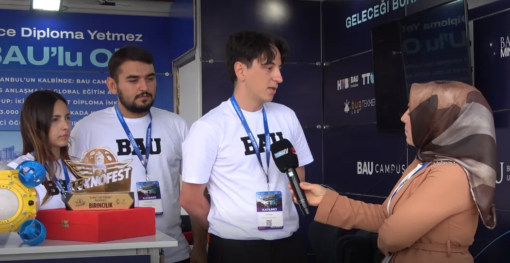TEKNOFEST Şanlıurfa’da insansız su altı aracı ilgi gördü