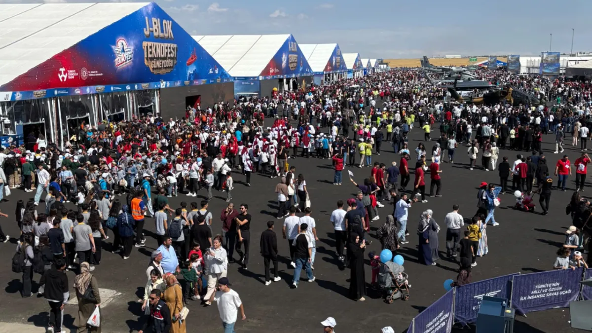 Urfa'da TEKNOFEST’in ikinci gününde ziyaretçi akını!