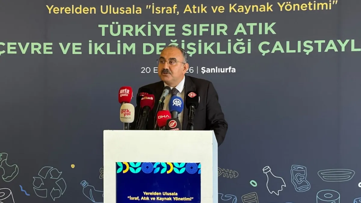 Şanlıurfa’da Sıfır Atık Çalıştayı gerçekleştirildi