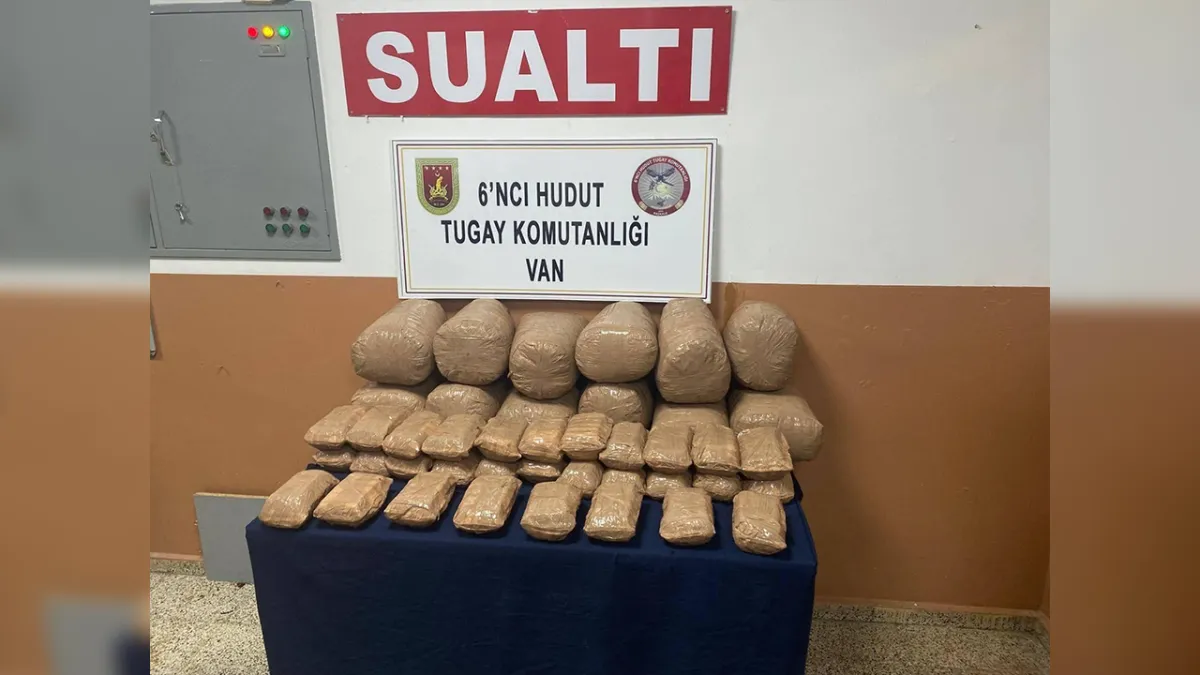 Sınırda binlerece kilo uyuşturucu madde ele geçirildi!