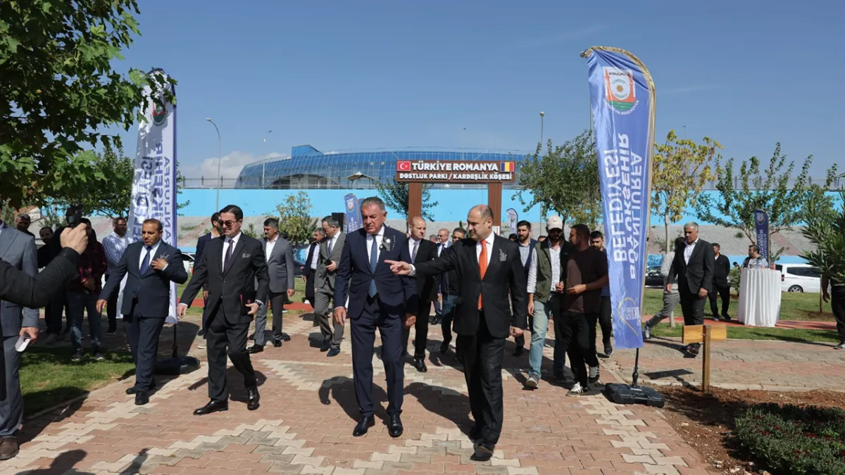 Şanlıurfa ile Pitești arasında dostluk fidanları toprakla buluştu!