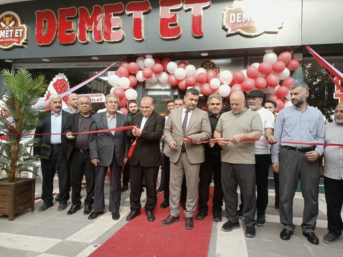 Şanlıurfa’da Demet Et Kasaplık Faaliyete Başladı