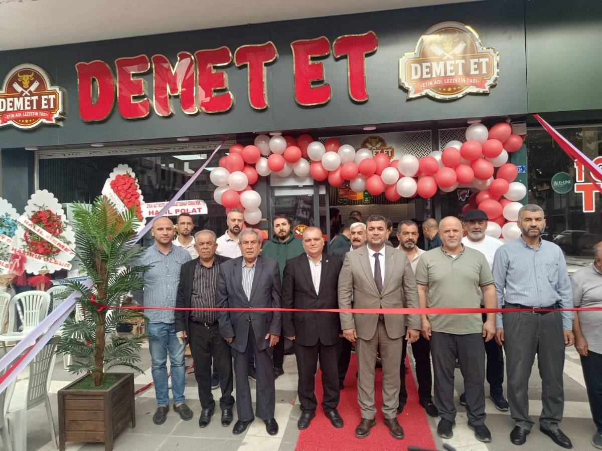 Şanlıurfa’da Demet Et Kasaplık Faaliyete Başladı