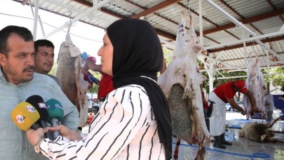 Şanlıurfa’da Kurban Kesiminde Usta Dokunuşu!